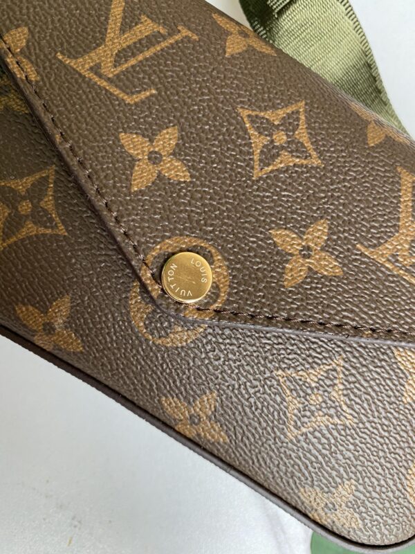 LOUIS VUITTON FÉLICIE STRAP & GO 17CM GREEN M80091 - Image 6