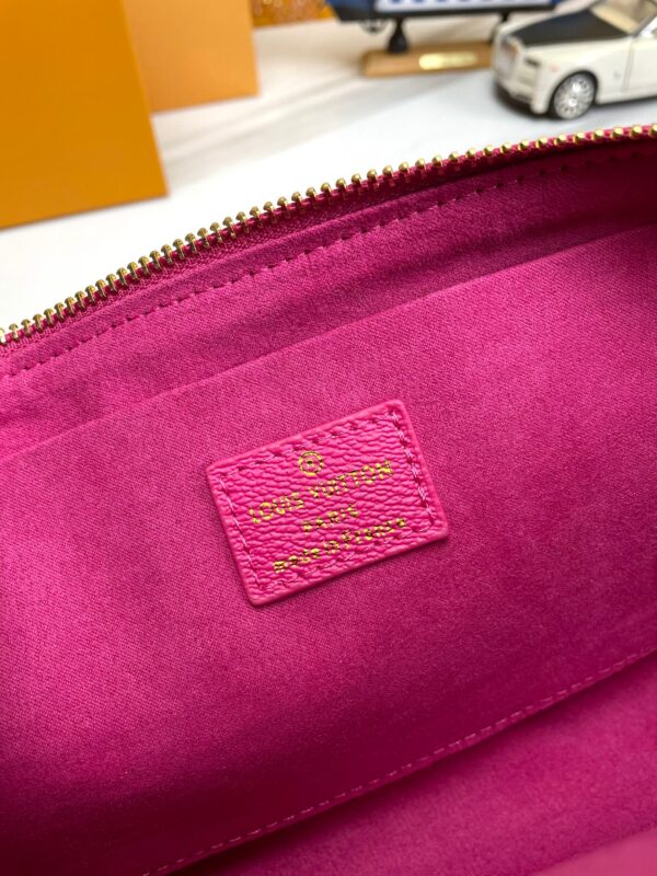 LOUIS VUITTON MAXI MULTI POCHETTE ACCESSOIRES PINK 27CM M46161 - Image 4