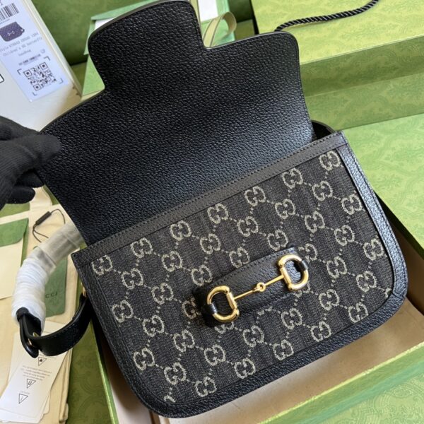 Gucci Horsebit 1955 shoulder bag 602204 UN3BG 1274 - Image 6
