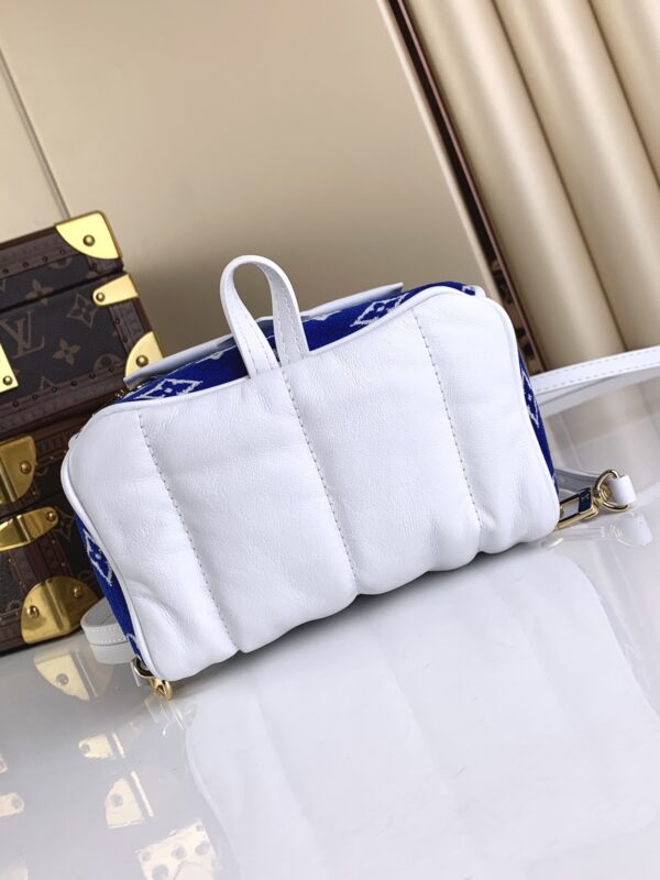 LOUIS VUITTON PALM SPRINGS MINI BACKPACK 22CM BLUE M46207 - Image 5