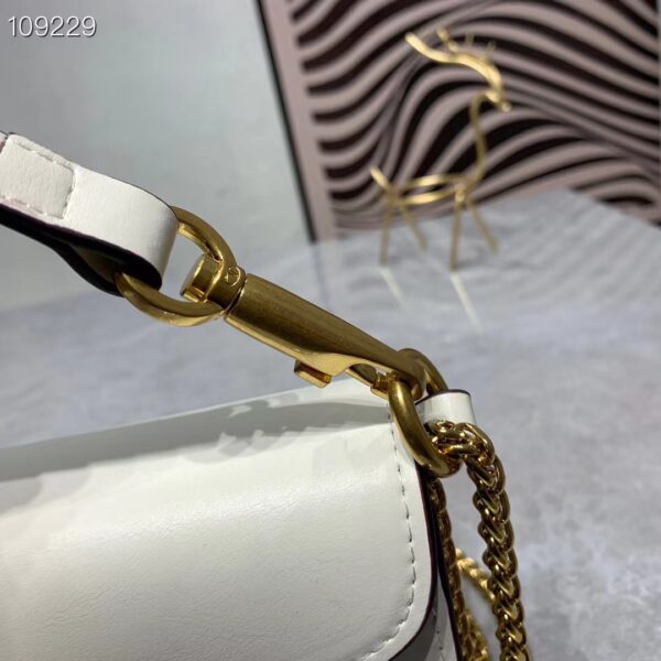 VALENTINO LOCÒ SMALL SHOULDER BAG IN WHITE 1W2B0K53ZXLI16 - Image 3