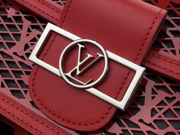 LOUIS VUITTON MINI DAUPHINE 20CM RED M20359 - Image 6