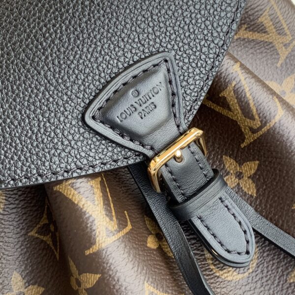 LOUIS VUITTON MONTSOURIS BB 33CM BLACK M45516 - Image 5