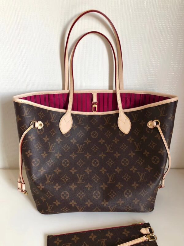 LOUIS VUITTON NEVERFULL PIVOINE PINK MM M41178 - Image 2