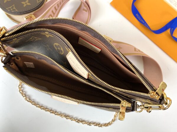 LOUIS VUITTON MULTI POCHETTE ACCESSOIRES PINK M44840 - Image 3