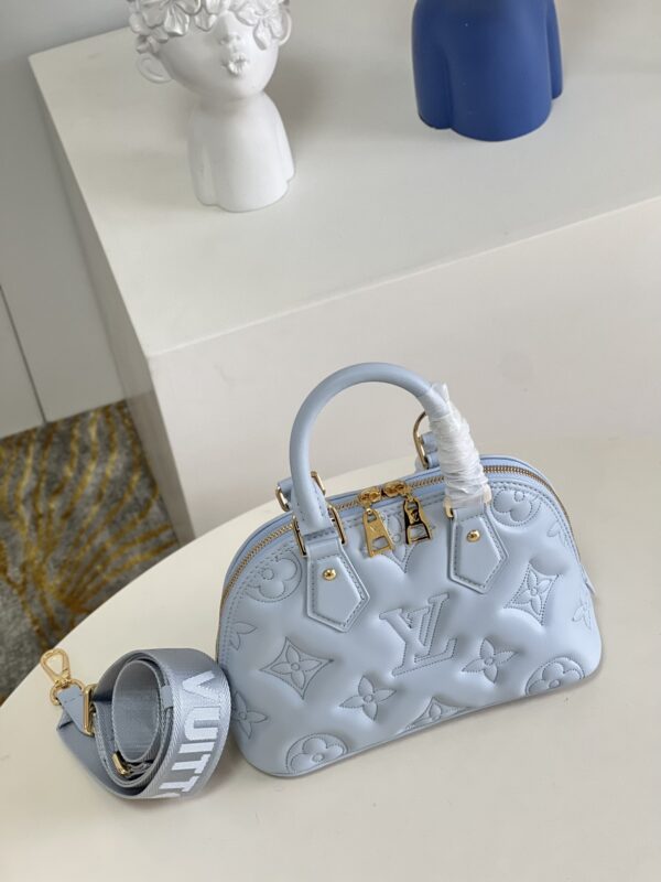 LOUIS VUITTON ALMA BB 24CM BLUE M59822 - Image 2