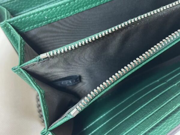 GUCCI WOMEN'S DIONYSUS GG SUPREME CHAIN BAG GREEN 20CM 401231 CAOGX 3120 - Image 2
