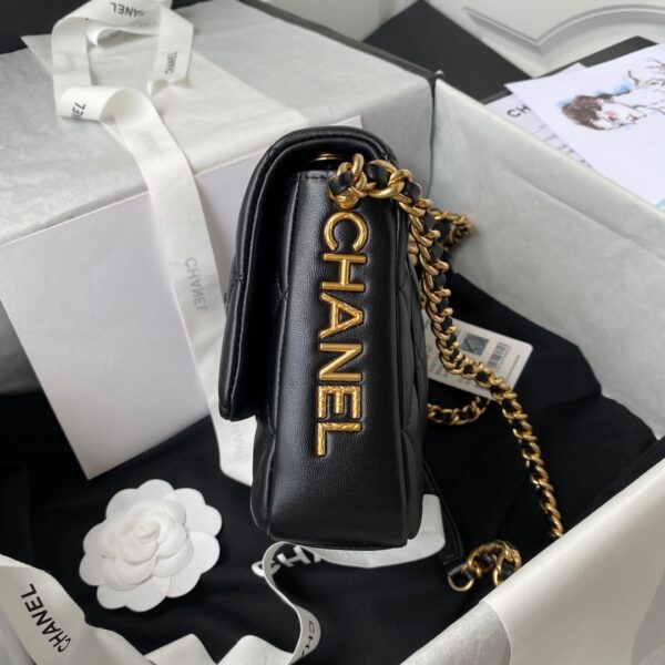 CHANEL SHOULDER BAG BLACK AS2734 - Image 2