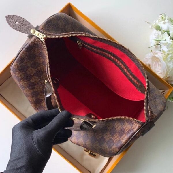 LOUIS VUITTON SPEEDY BANDOULIÈRE 35 DAMIER EBENE N41366 - Image 3