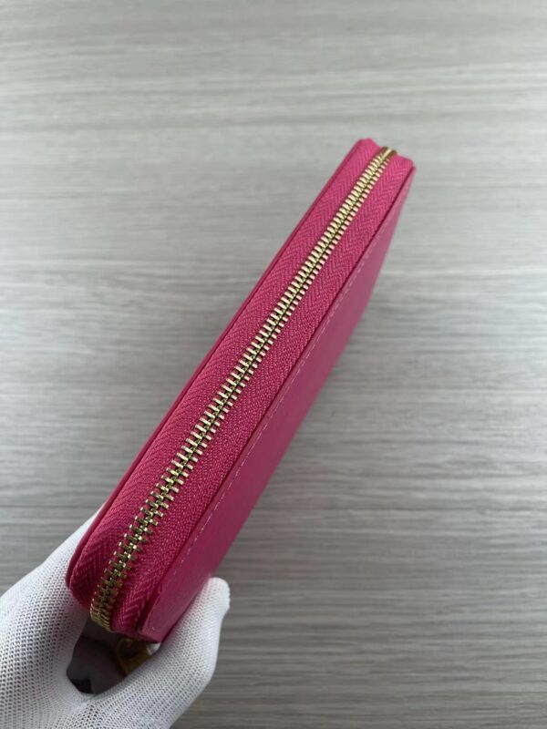 LOUIS VUITTON ZIPPY WALLET DARK PINK M60017 - Image 2