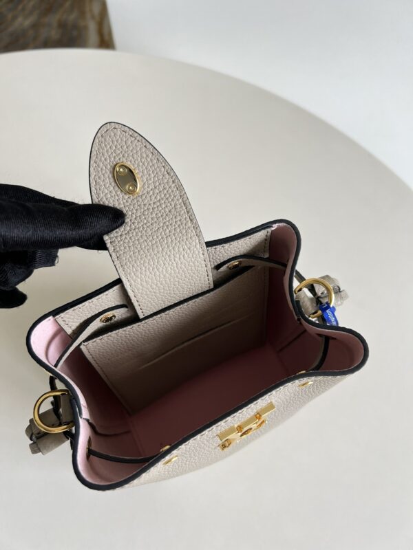 LOUIS VUITTON NANO LOCKME BUCKET 13CM BEIGE M69205 - Image 8
