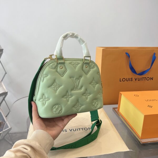 LOUIS VUITTON ALMA BB IN LIGHT GREEN M20855 - Image 8