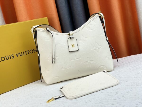 LOUIS VUITTON CARRYALL PM WHITE 39CM M46293 - Image 8