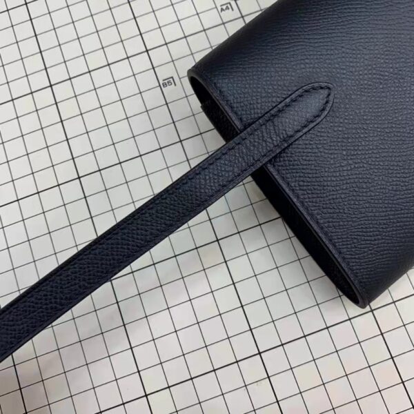 HERMES KELLY CLASSIC WALLET BLACK H051303CK89 - Image 9