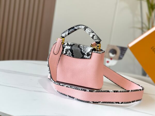 LOUIS VUITTON CAPUCINES MINI PINK M95509 - Image 4