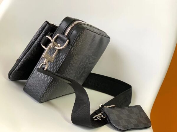 LOUIS VUITTON STUDIO MESSENGER GRAY 24CM N50013 - Image 7