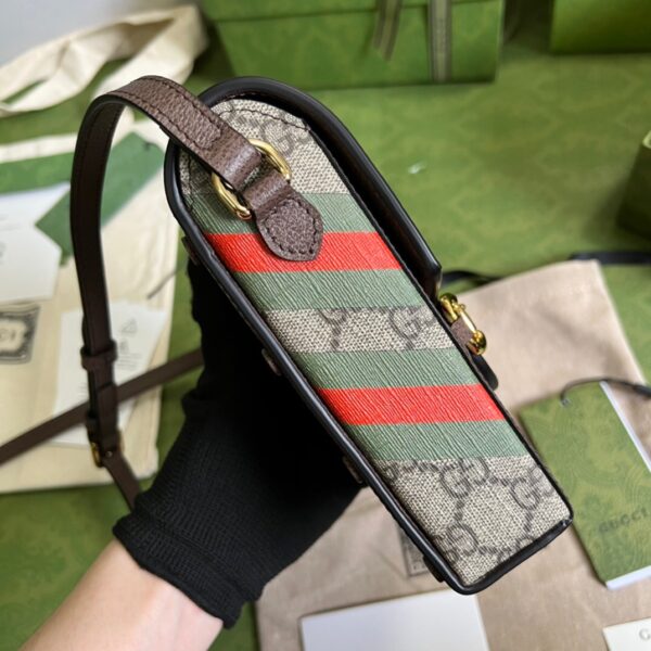 Gucci Horsebit 1955 mini bag ?625615 UQHFG 8679 - Image 4