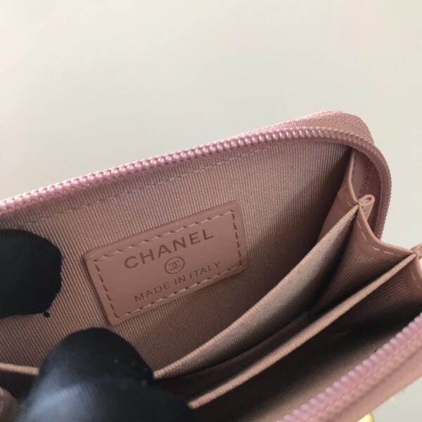 CHANEL BOY LOGO CC PINK GOLD - Image 3