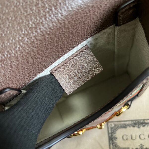 Gucci Horsebit 1955 mini bag ?625615 UQHFG 8679 - Image 6