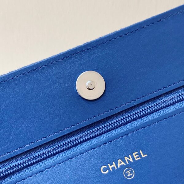 CHANEL CROSSBODY BAG BLUE AP1450 - Image 2