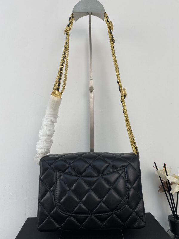 CHANEL QUILTED MINI CC FLAP BLACK - Image 2