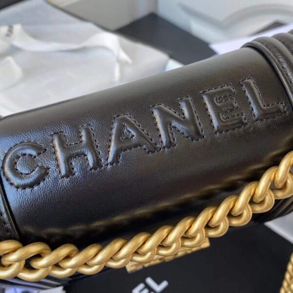 CHANEL MINI LEBOY BLACK AS3018 - Image 3