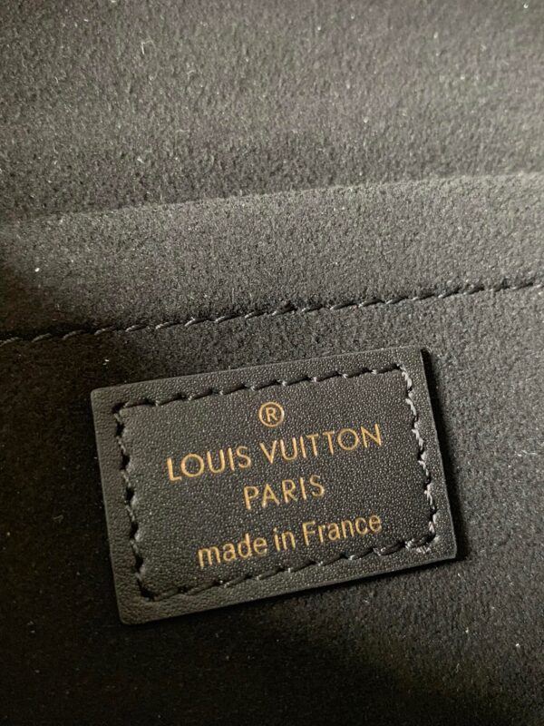 LOUIS VUITTON MONOGRAM PADLOCK ON STRAP 19CM BLACK M80559 - Image 7