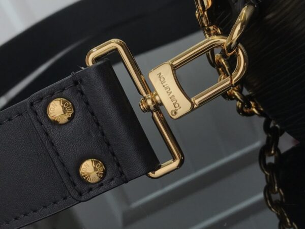 LOUIS VUITTON PAPILLON TRUNK 19CM BLACK M58655 - Image 7