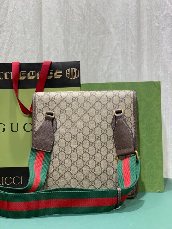 GUCCI NEO VINTAGE GG MEDIUM MESSENGER 25CM 598604 9C2VT 8745 - Image 6