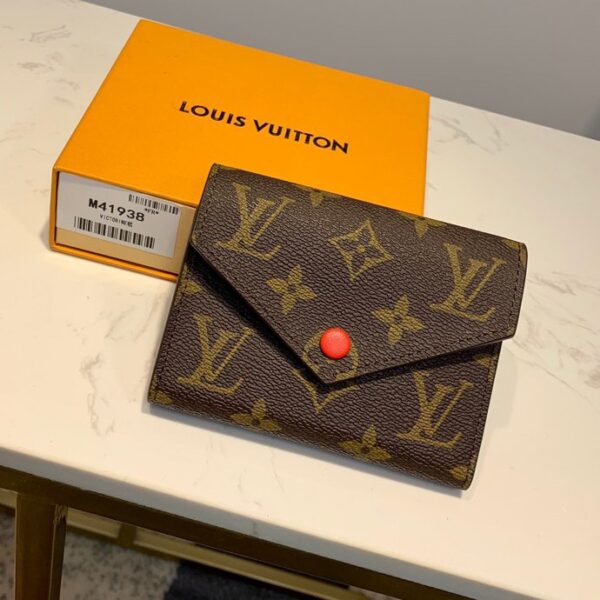 Louis Vuitton Monogram Victorine Wallet 12cm Orange - Image 4