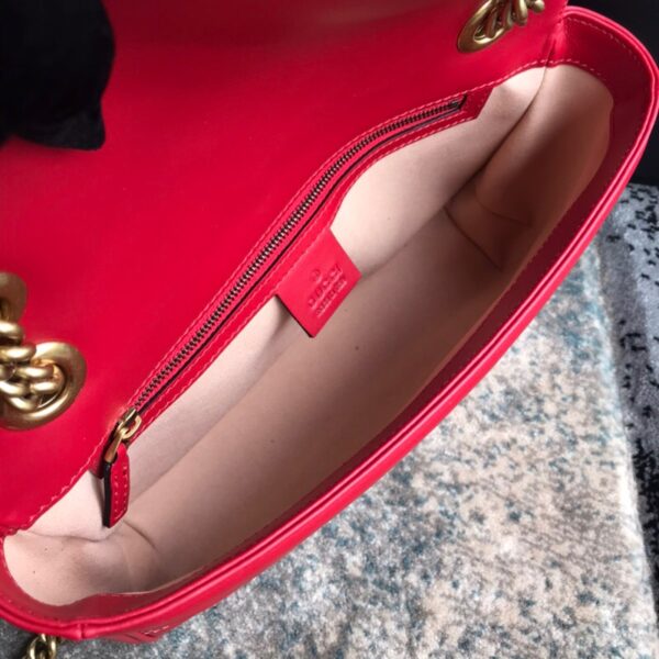 GUCCI Marmont matelassé mini bag 446744 DTDIT 6433 - Image 3