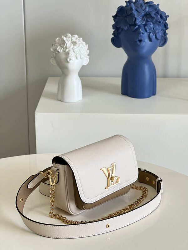 LOUIS VUITTON LOCKME TENDER 19CM QUARTZ WHITE M59733 - Image 3