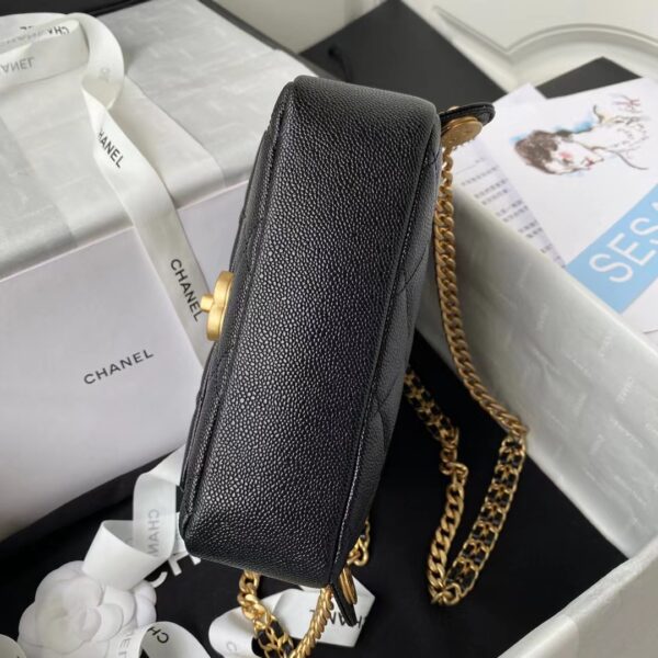 CHANEL BACKPACK BLACK AS3108 - Image 4