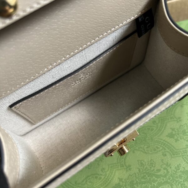 GUCCI OPHIDIA GG MINI SHOULDER BAG WHITE 17CM 696180 UULAG 9682 - Image 10