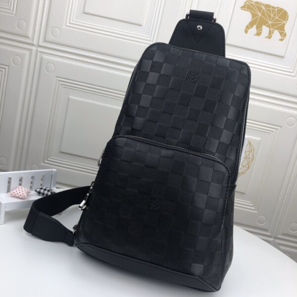 LOUIS VUITTON AVENUE SLINGBAG DAMIER INFINI 31CM N41720 - Image 8
