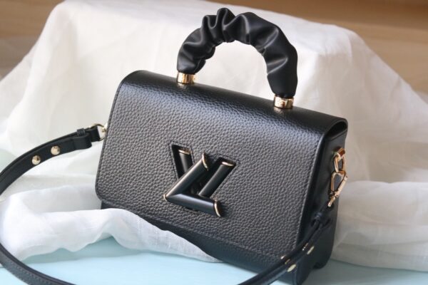 LOUIS VUITTON TWIST MM BAGS 23CM BLACK M58688 - Image 3
