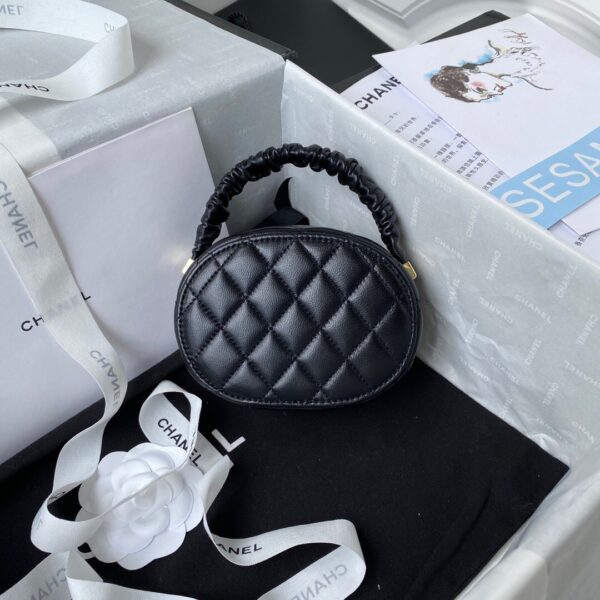 CHANEL VANITY CASE BLACK AP2731 - Image 8