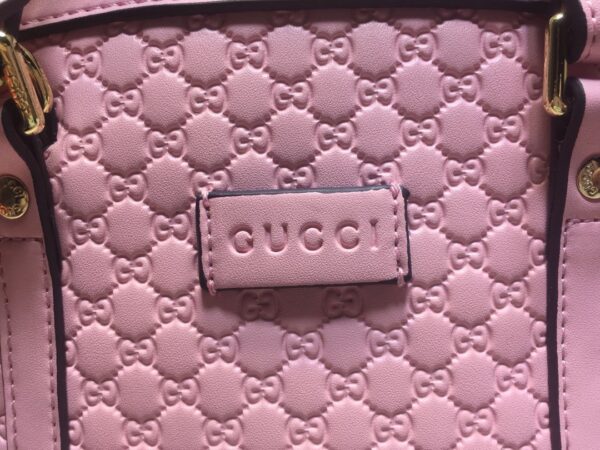 GUCCI GG DOME SATCHEL SHOULDER BAG PINK 24CM - Image 4