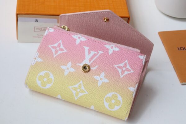 Louis Vuitton Monogram Victorine Wallet Pink M80387 - Image 8