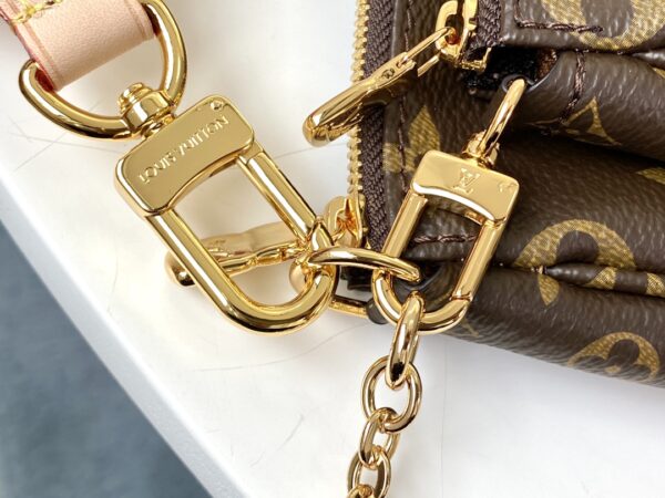 LOUIS VUITTON MULTI POCHETTE ACCESSOIRES PINK M44840 - Image 5