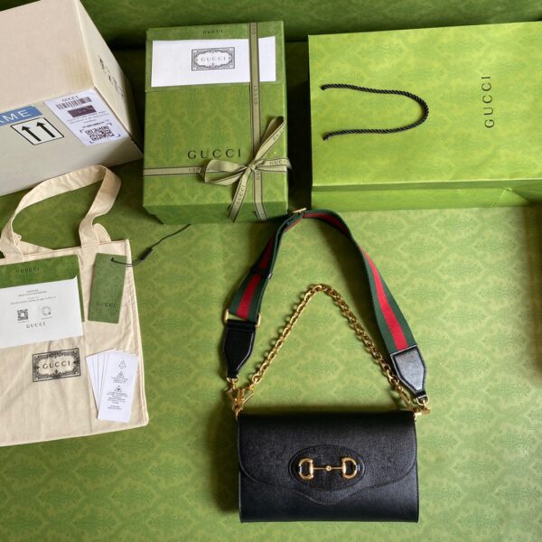 Gucci Horsebit 1955 small bag  677286 18YSX 1060 - Image 4