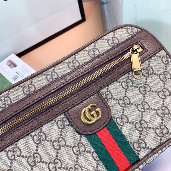 GUCCI GG OPHIDIA BELT BROWN BAG 24CM 574796 97SIT 8747 - Image 6