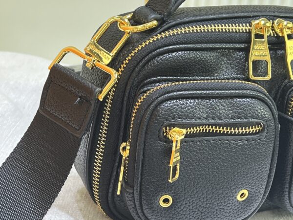 LOUIS VUITTON UTILITY CROSS-BODY BAG BLACK M80450 - Image 7