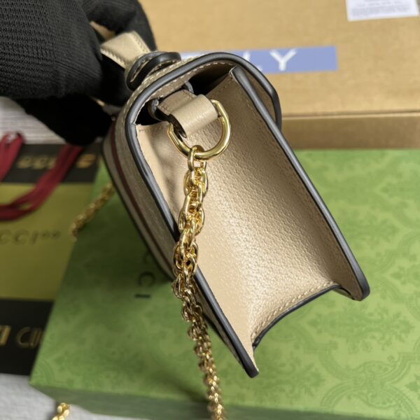 GUCCI OPHIDIA GG MINI SHOULDER BAG WHITE 17CM 696180 UULAG 9682 - Image 3