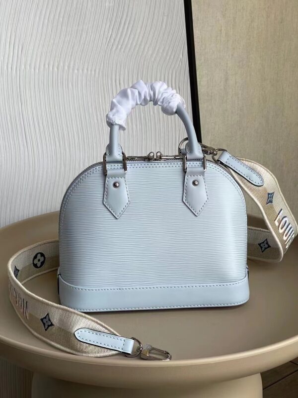 LOUIS VUITTON ALMA BB 23CM BLUE M59345 - Image 5