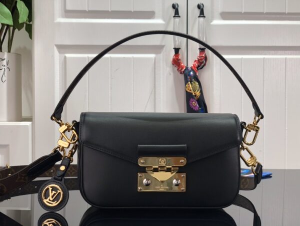 LOUIS VUITTON SWING 24CM BLACK M20393 - Image 9
