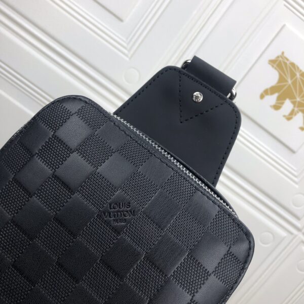 LOUIS VUITTON AVENUE SLINGBAG DAMIER INFINI 31CM N41720 - Image 9