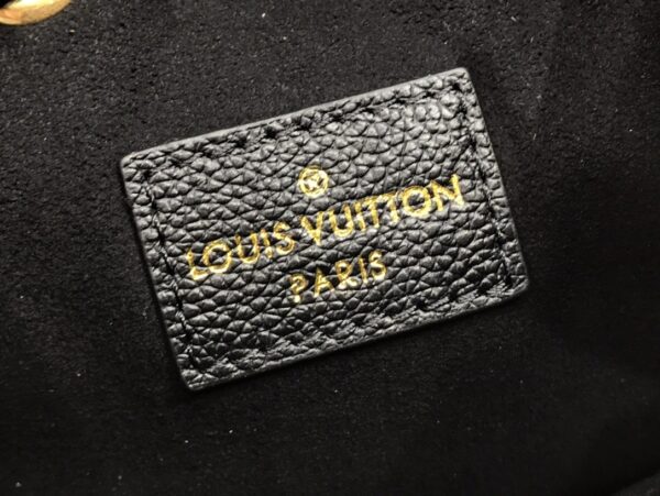 LOUIS VUITTON LOCKME BUCKET 23CM BLACK M57687 - Image 3