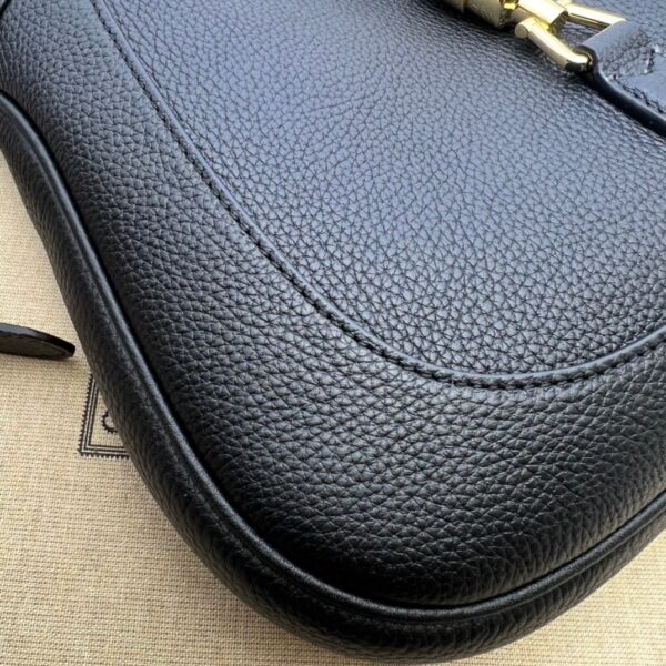 GUCCI JACKIE 1961 SMALL NATURAL GRAIN BAG 636709 AZB0G 1000 - Image 4