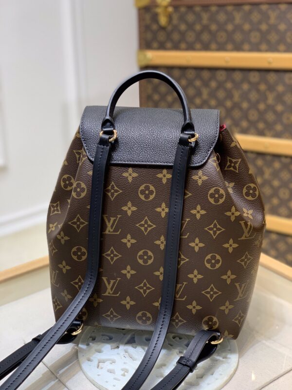 LOUIS VUITTON MONTSOURIS BB 33CM BLACK M45516 - Image 10